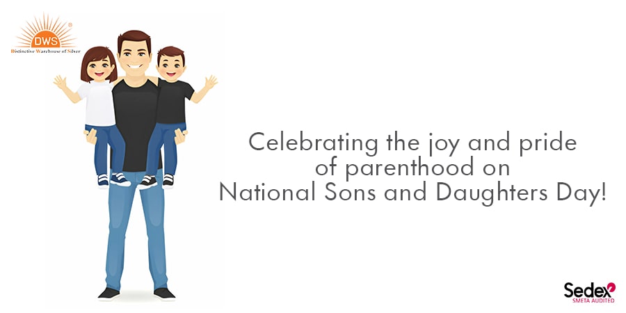 Celebrating the joy and pride of parenthood on National Sons and Daughters Day!